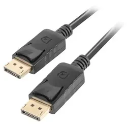 Lanberg CA-DPDP-10CC-0018-BK DisplayPort-Kabel 1,8 m Schwarz