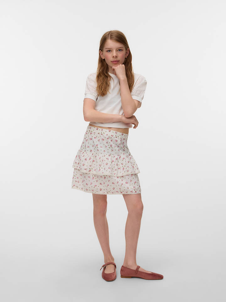 Vero Moda Girl Rock "Trine" in Creme - 152