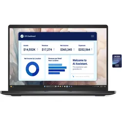 Dell PRO 14 PREMIUM PA14250 (14", 512 GB, 16 GB, DE), Notebook, Grau