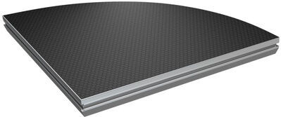 Global Truss Stage Deck Curved 1x1 R1 90