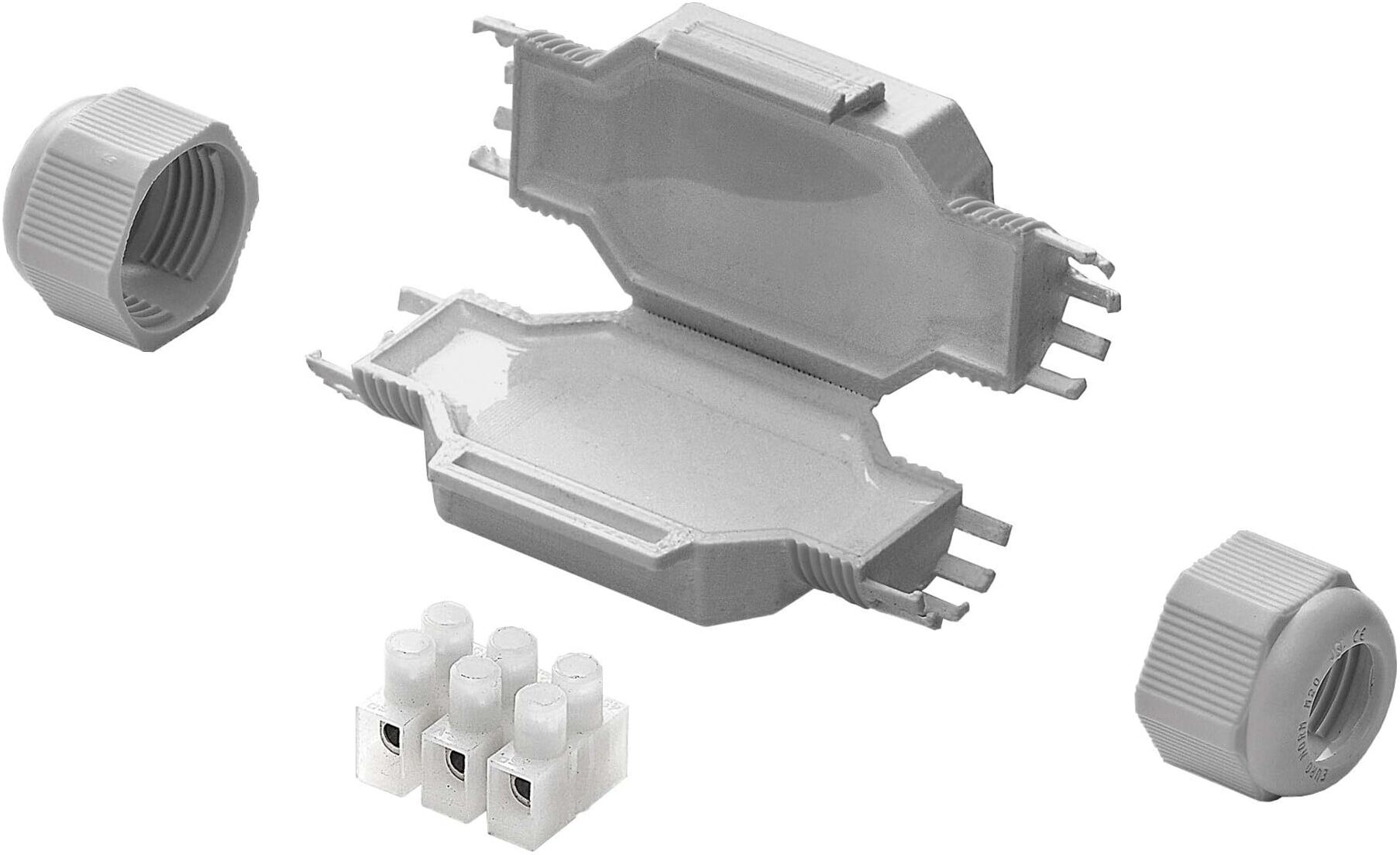 Grothe Mikro-Verbindungsmuffe f.Kabel b.3x2,5qmm FRED (84005)