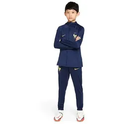 Nike Frankreich Dri-FIT Trainingsanzug Kinder dunkelblau 158-170