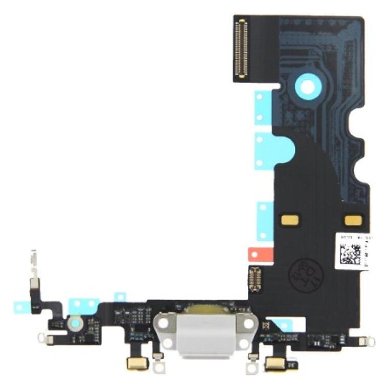 OEM Dock connector audio flex for iPhone 8 white (Apple iPhone 8) (25434935)
