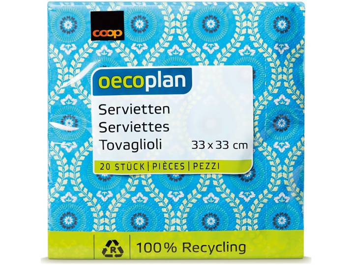 Oecoplan-Servietten Amoroso 33cm 20Stk