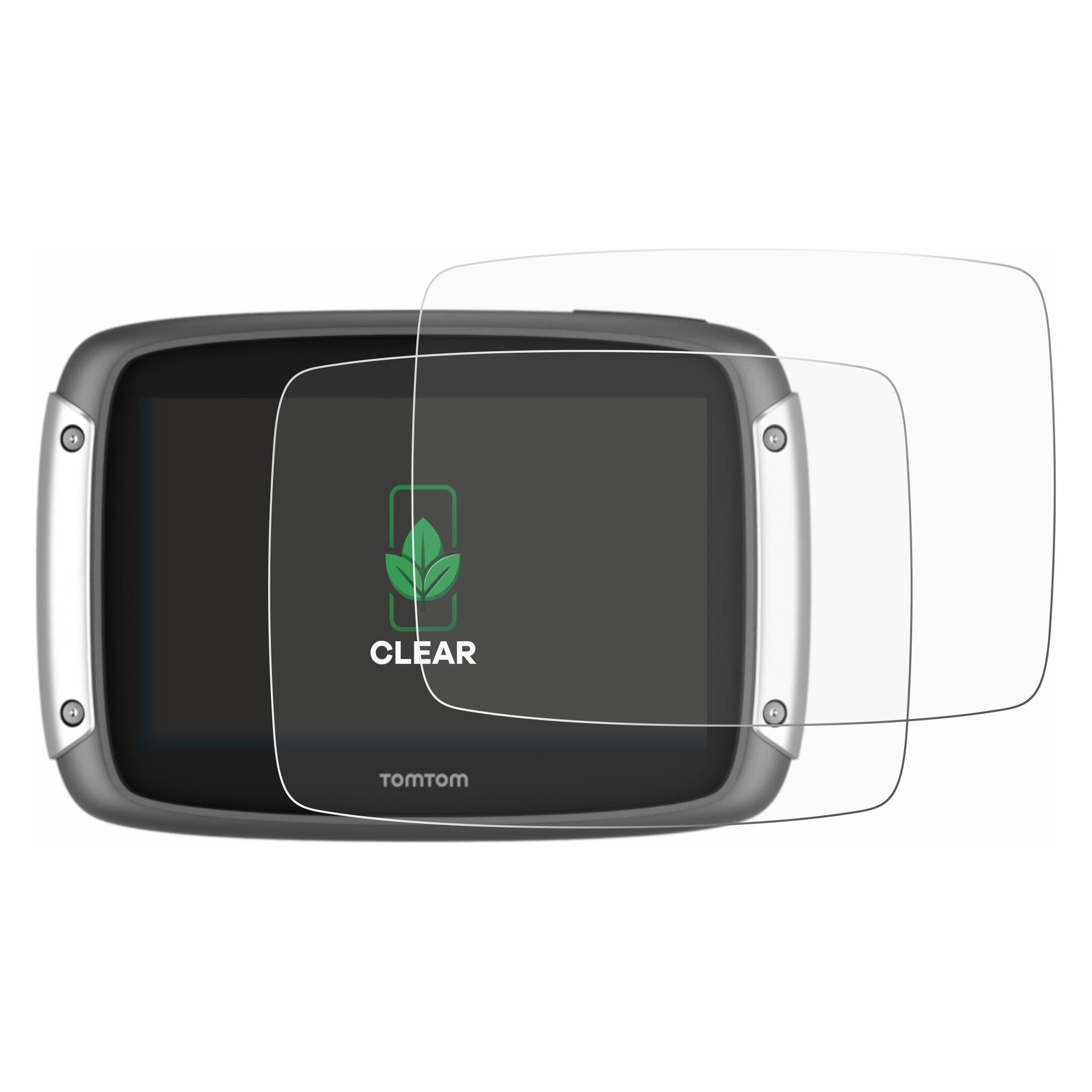 ScreenLeaf Schutzfolie für TomTom Rider 400 Displayschutz Display Schutz Folie Klar Transparent (6113316)