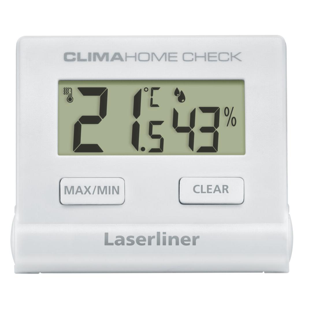 Laserliner Thermo-/Hygrometer ClimaCheck, Detailfarbe: Weiss, Typ (082.028E)