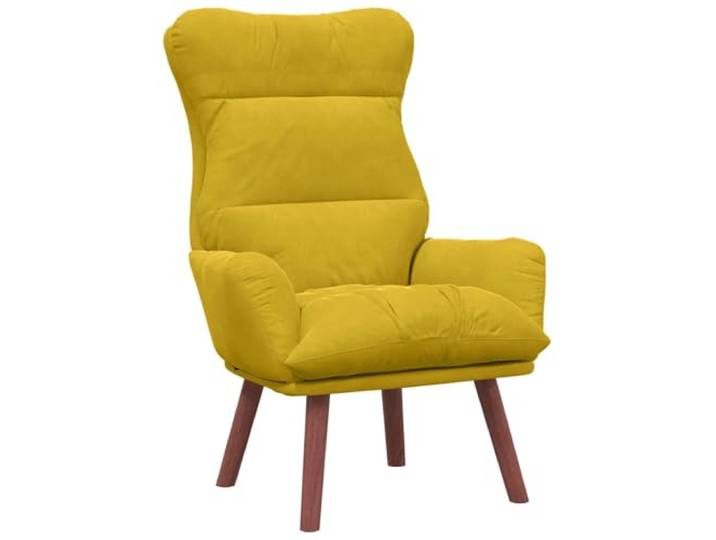 Makastle Sessel Gelb 69 x 74 x 93 cm Samt