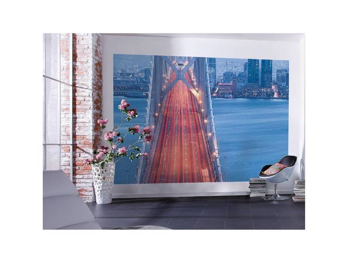 Papier peint intissé San Francisco Blues 300 x 200cm