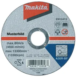 Makita Trennscheibe Stahl 125x2,5mm  - A-85313