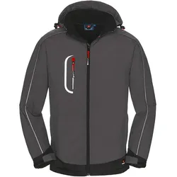 BIG Arbeitsschutz,  Herren Softshelljacke Montana grau Groesse L (L)