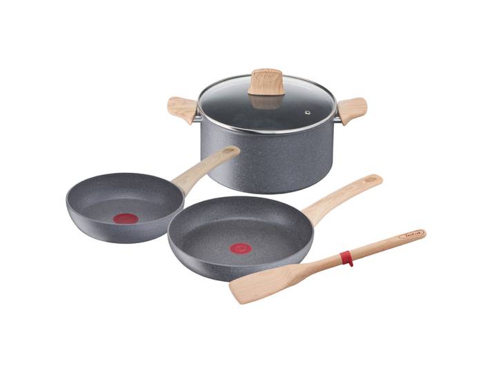 Tefal set 2 poêles + 1 faitout + accessoires