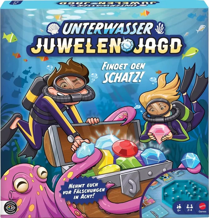 Unterwasser Juwelenjagd, Spiel