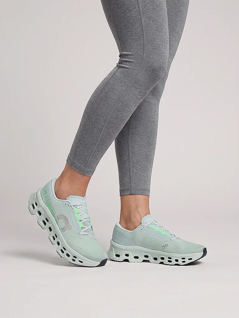 ON Damen Laufschuhe Cloudmonster 3 grün   38 1/2 W
