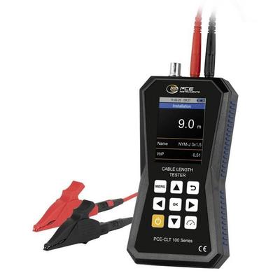 PCE Instruments Kabellängentester PCE-CLT 100 |Messbereich 5 ... 1500 m |86 Kabeltypen |m, ft |sekundenschnelle Messung