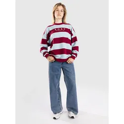 Roxy Strictly Stripes Oversized Sweater cerulean strictly stripe Gr. S