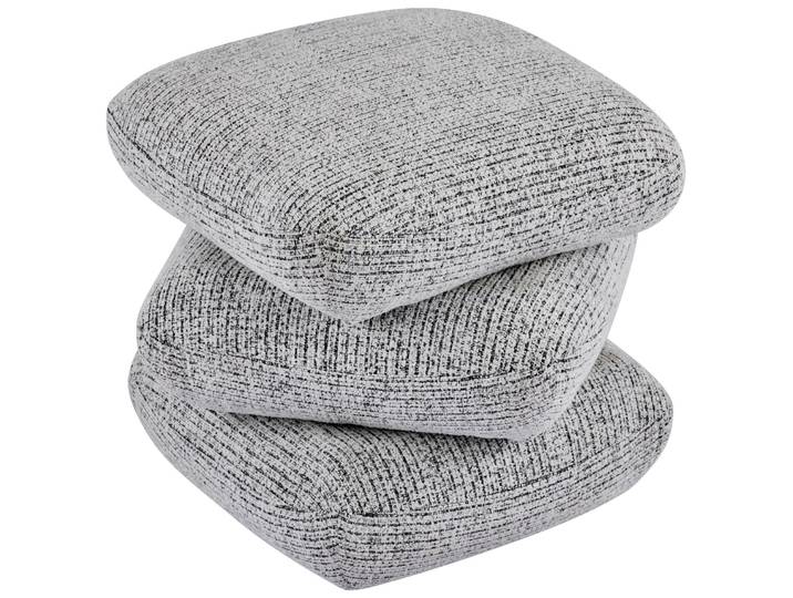 XORA Hocker PILLOW, grau, Leinen