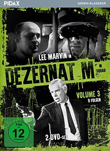 Bernard Girard - Dezernat M, Vol. 3 (M Squad) / Weitere 9 Folgen der legendären Kriminalserie mit Lee Marvin (Pidax Serien-Klassiker) [2 DVDs] - Preis vom 11.10.2026 15:43:13 h