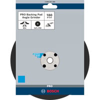 PRO Backing Pad, Stützteller für Fiberschleifscheiben 180mm, M14, Schleifteller weich, für Winkelschleifer mit Spannmutter