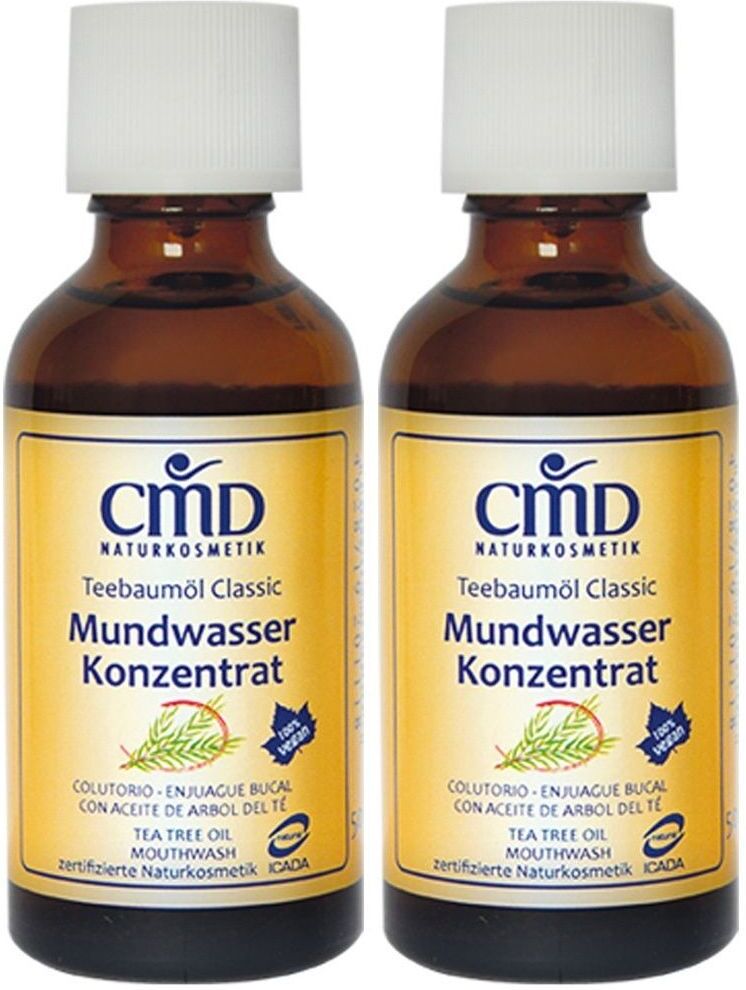 Teebaum ÖL Mundwasser CMD 2x 2x50 ml