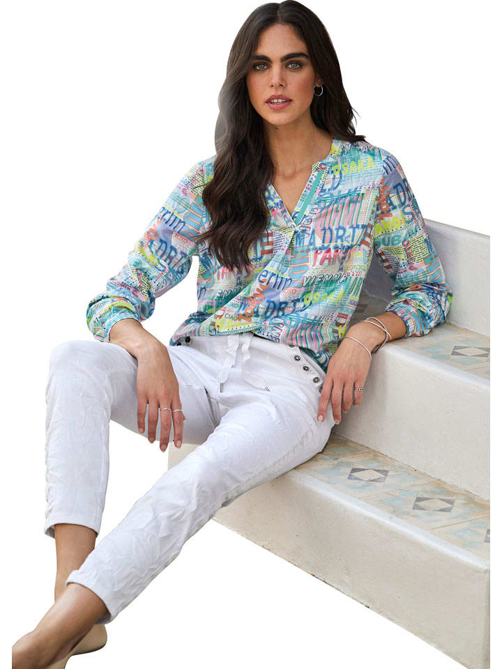 Heine Bluse in Bunt - 38