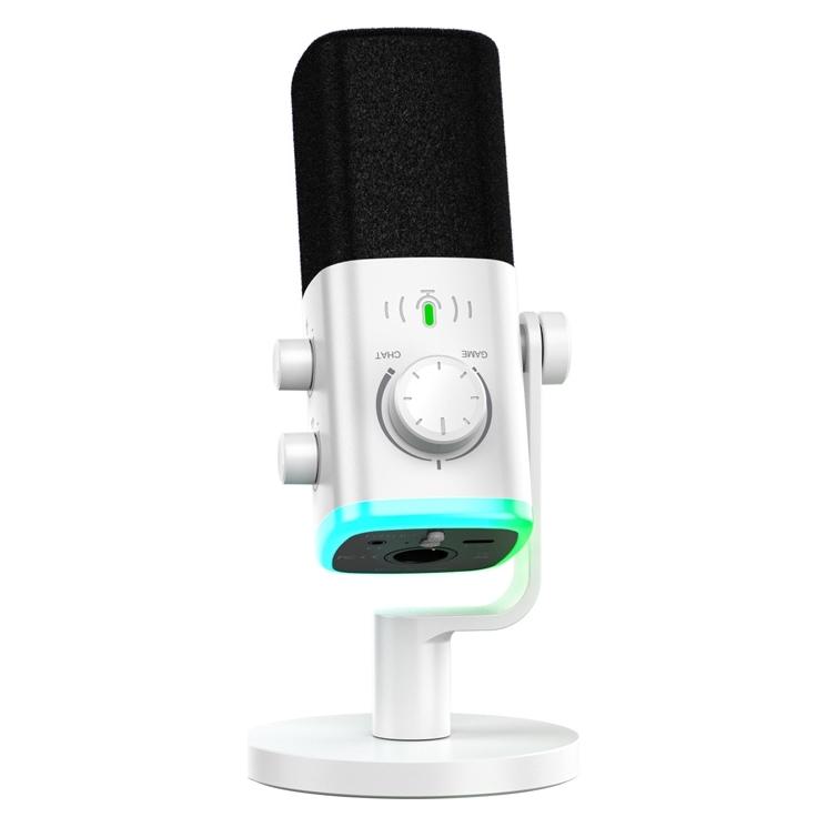 Fifine Gaming-Mikrofon Dynamisch für Podcast-Streaming (fifine-AM9-W)