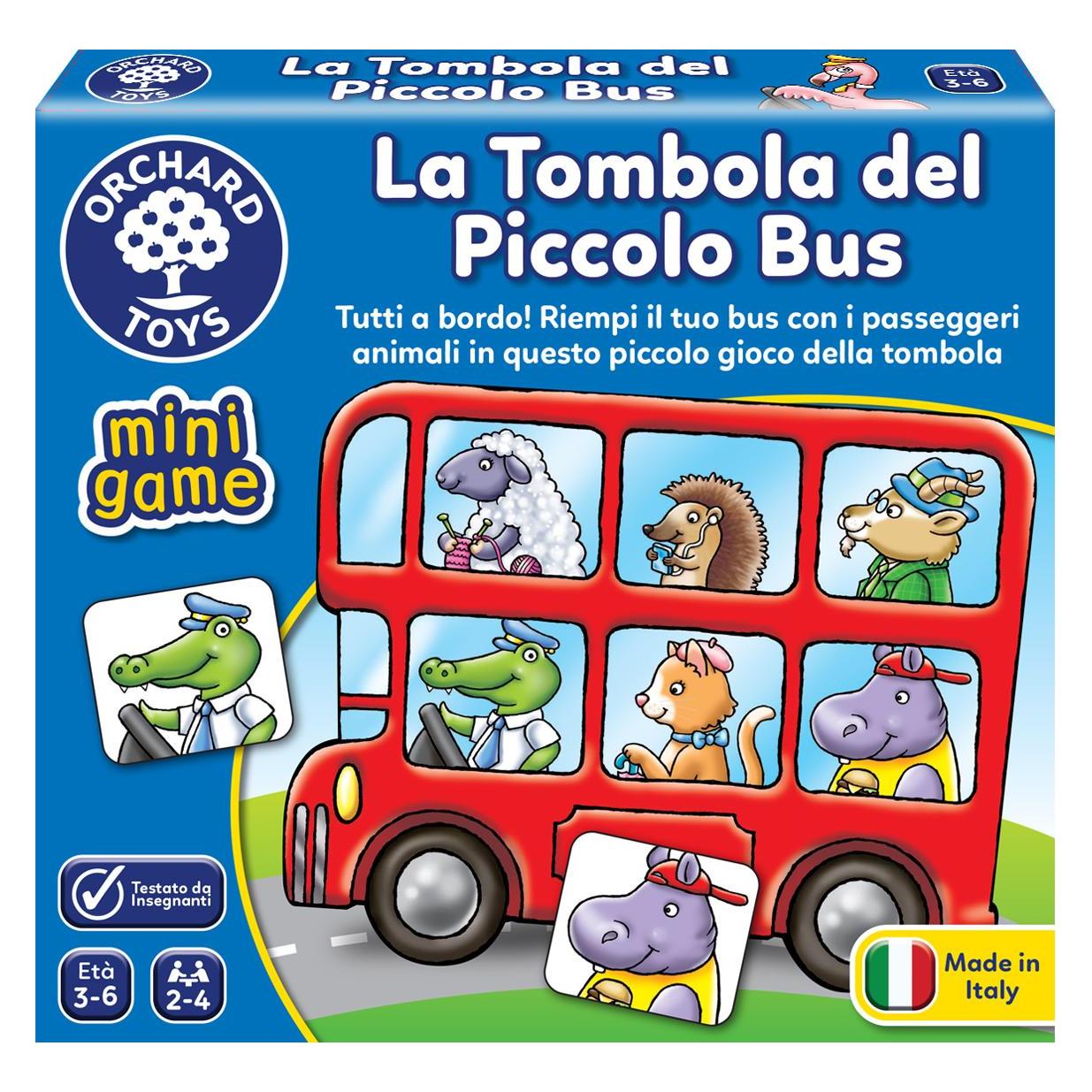 Orchard ORC0355IT - - Mini Game - La Tombola del Piccolo Bus (Italienisch, 2 - 4 Spieler) (36933049)