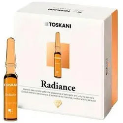 Toskani, Gesichtsserum, Radiance Ampullen 15 Stück x 2ml (30 ml)