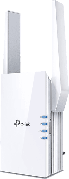 REACONDICIONADO Seminuevo Excelente Amplificador Wi-Fi - TP-Link RE505X, Extensor de Red AX1500, 6, AX, 1500 mbps, 2 Antenas, Blanco