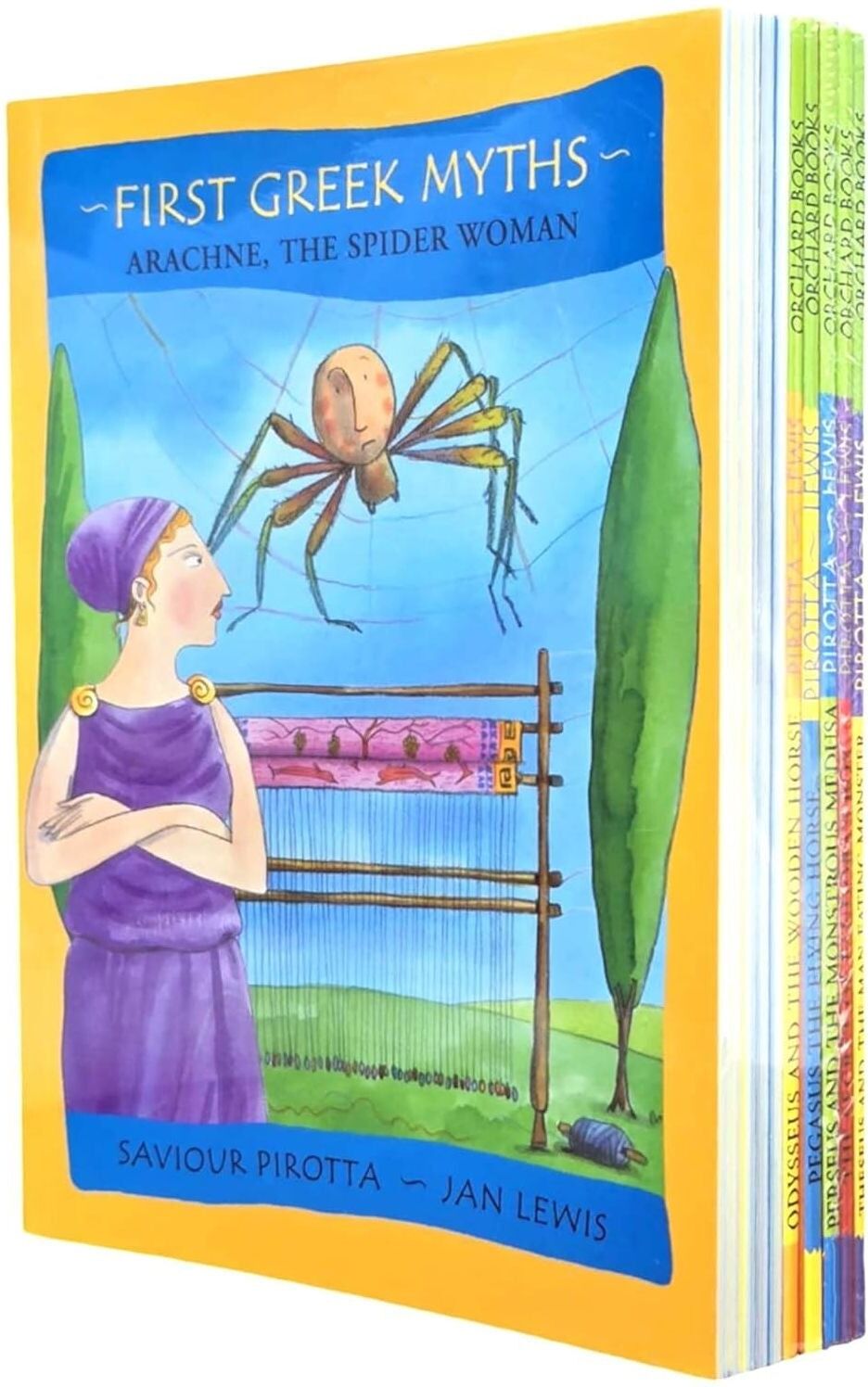 ORCHARD BOOKS First Greek Myths Series 10 Books Collection Set by Saviour Pirotta, Jan Lewis