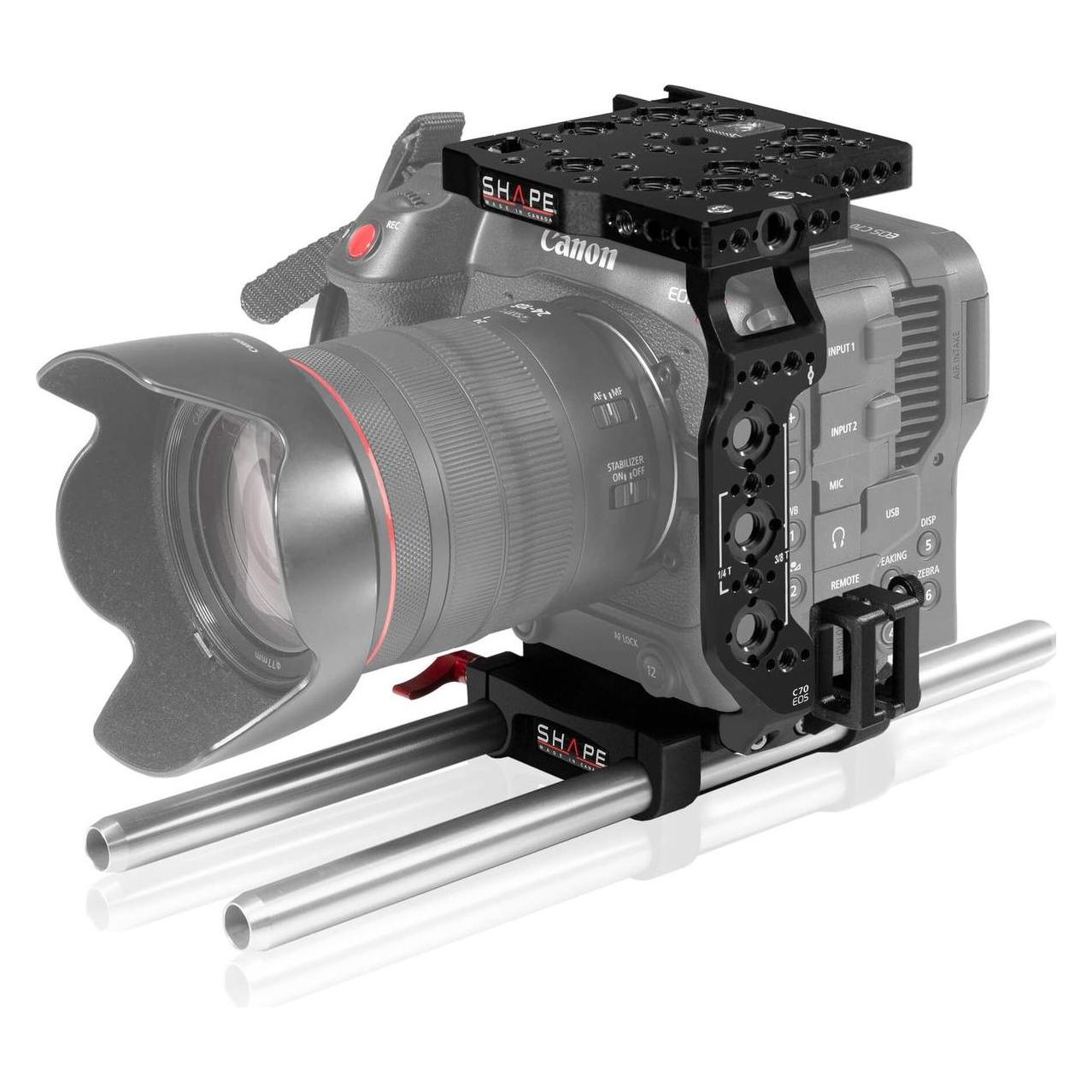 Shape Canon C70 cage 15 mm LW rod system (Cage) (C70ROD)