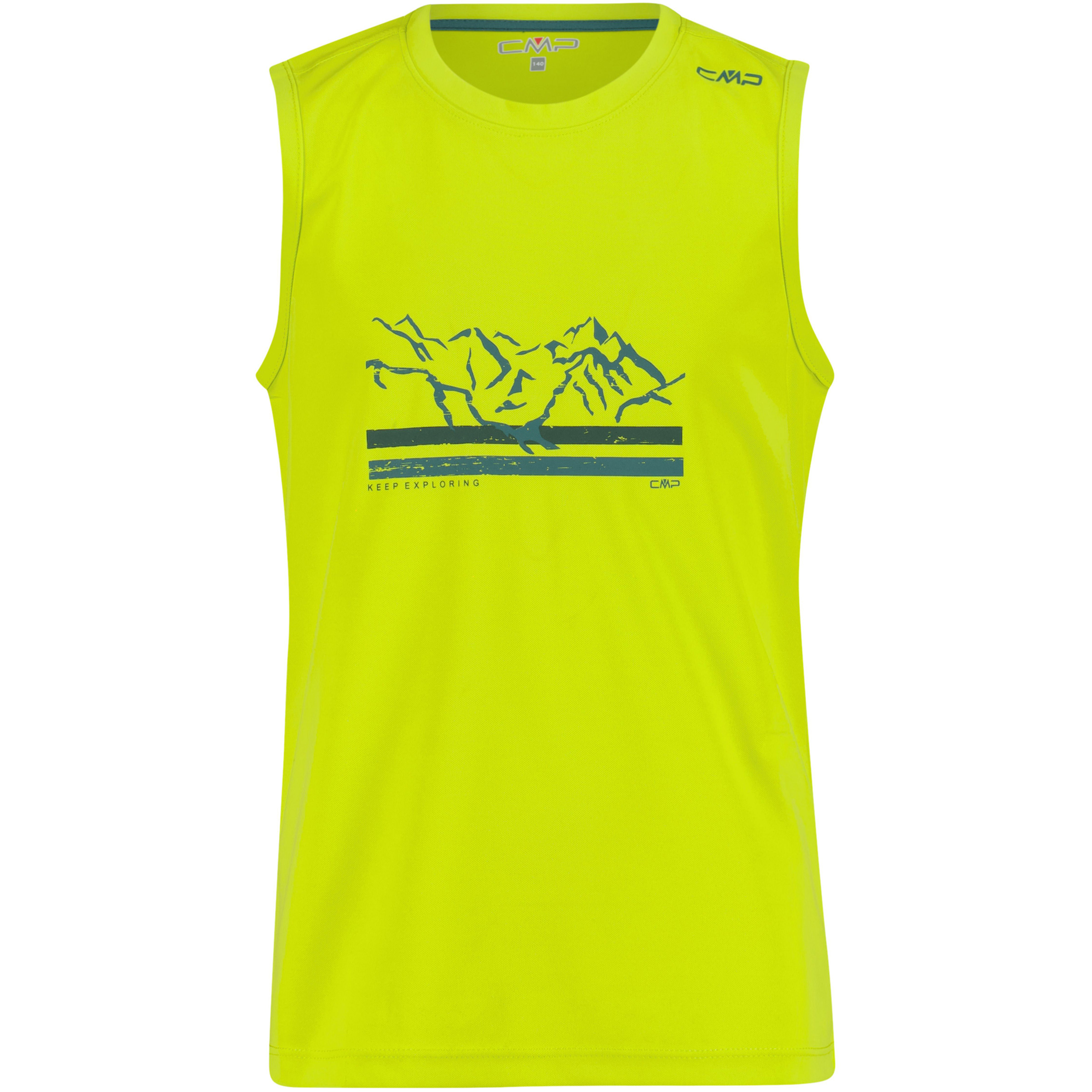 CMP Kinder Tanktops gruen Größe 98 Trekking Geruchsneutralisierend