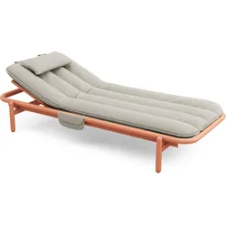 Sunbun Terracotta Gartenliege, grau