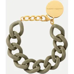 Mini Flat Chain Bracelet Grün