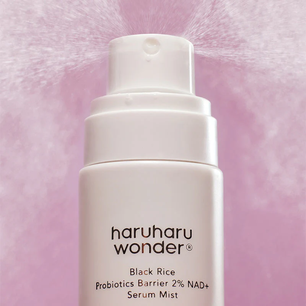Haruharu Wonder Black Rice Probiotics Barrier 2% NAD+ Face Serum Mist 80mL