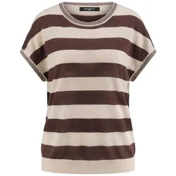 Rundhals-Pullover Fadenmeister Berlin braun, 42