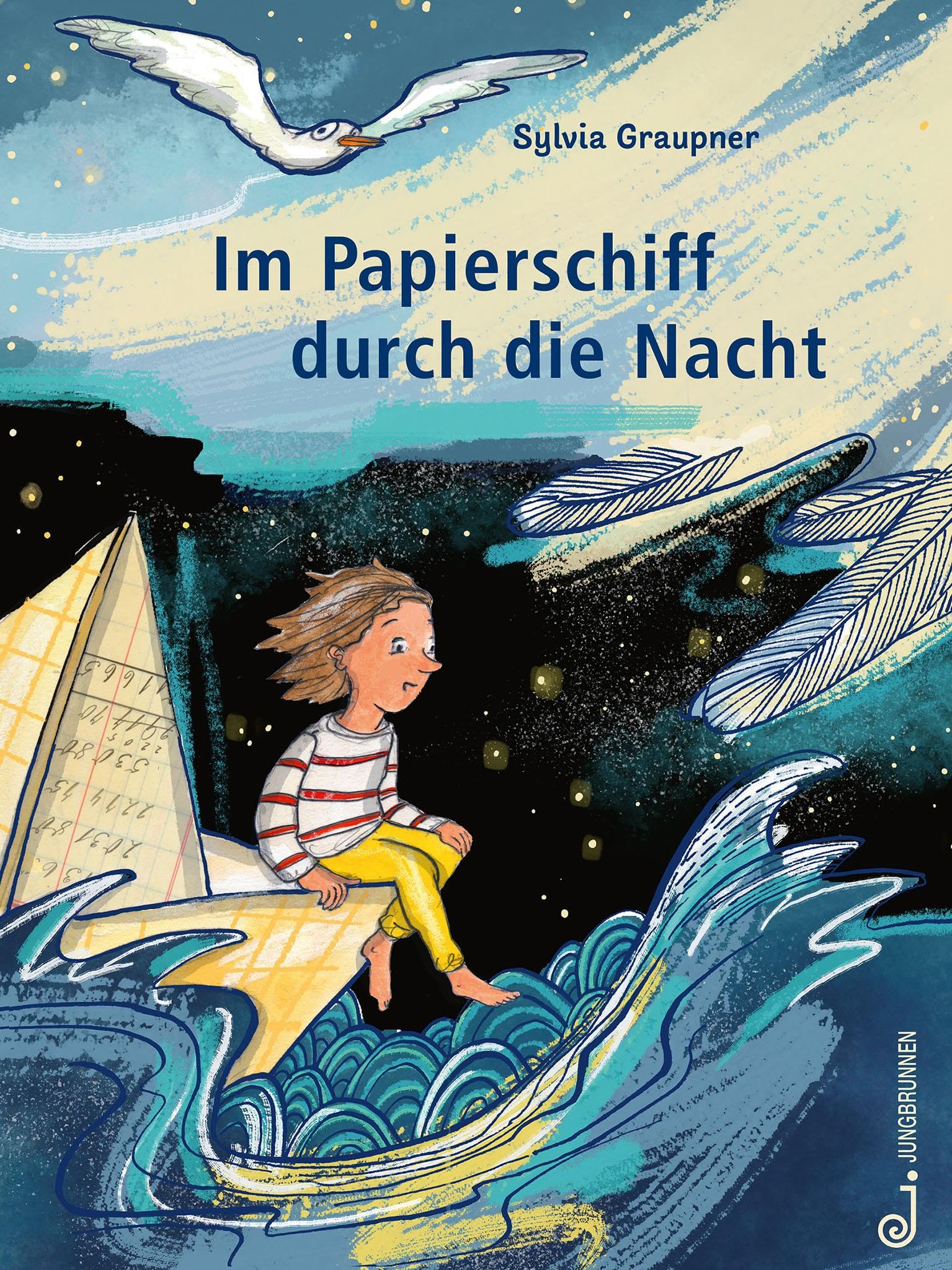 Sylvia Graupner - Im Papierschiff durch die Nacht: Bilderbuch ab 3 Jahren, die Gutenachtgeschichte wird zu einem farbenfrohen, friedlichen Meeres-Abenteuer über den Schlaf und die Träume - Preis vom 09.10.2026 07:28:09 h
