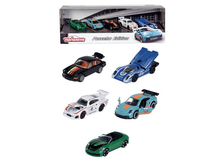 MAJO PORSCHE MOTORSPORT GIFTPACK 5PCS