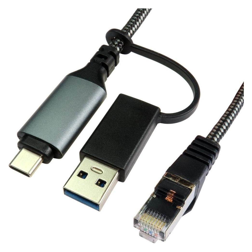 Cables Direct 2m USB-C/USB-A Gigabit E Cable (2 m) (NLUSB3C-EG02)