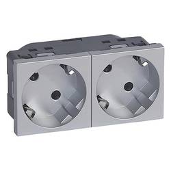 Legrand Steckdose Mosaic Aluminium 079282 1 St.