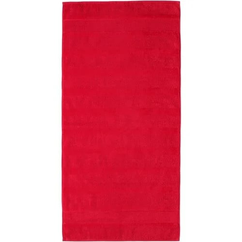 Cawo Noblesse 2 Uni Handdoek Rood
