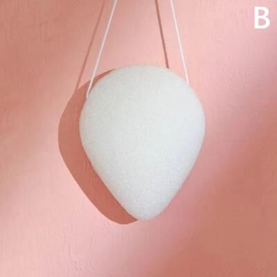 Inspired Finds Ultimate Clean Mini Konjac Cleansing Sponge Round Natural Exfoliator Puff For Facial Skin Care beige