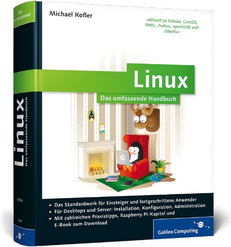 Michael Kofler - Linux: Das umfassende Handbuch (inkl. E-Book) (Galileo Computing) - Preis vom 09.10.2026 07:28:09 h