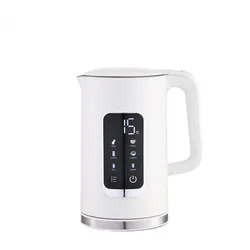 Maestro Czajnik elektryczny z regulacją temperatury 1 7L 2200W, Wasserkocher, Weiss
