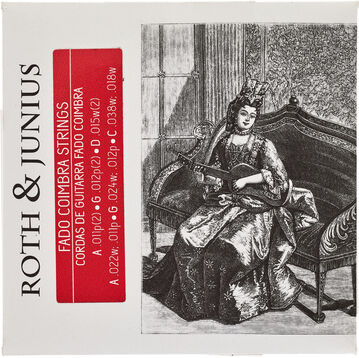 Roth & Junius Fado Guitar Coimbra Strings