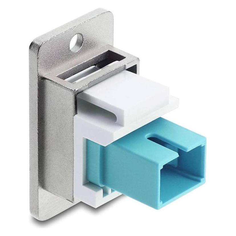 Delock Panel Mount SC Simplex Buchse zu SC Simplex Buchse si (Keystone Modul, Netzwerk Kupplung) (91102)