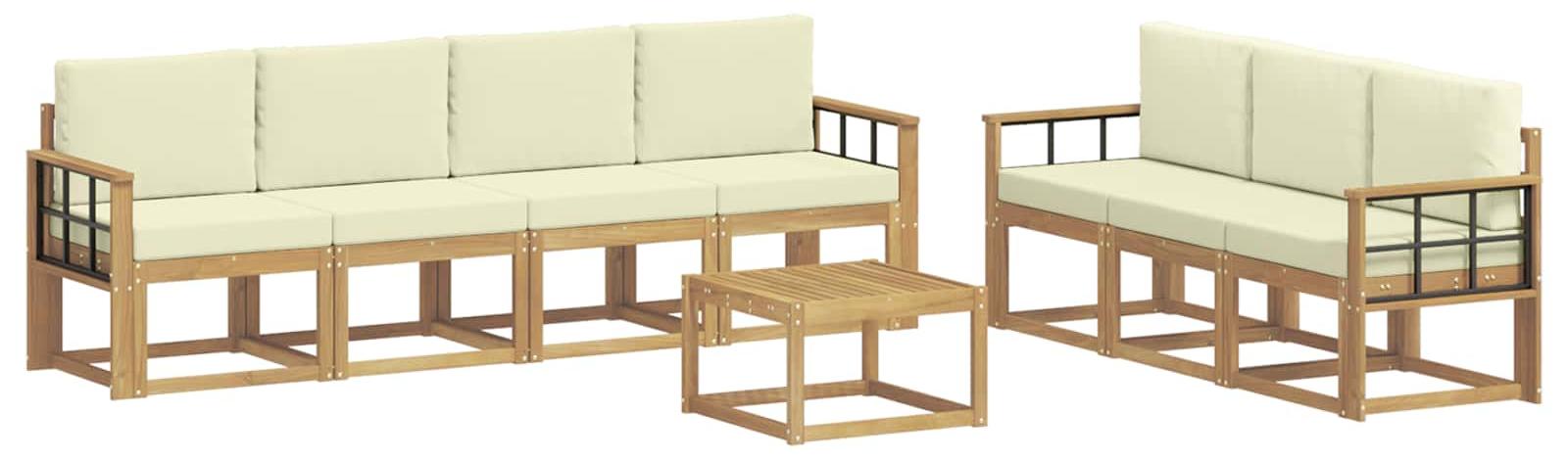 Outdoor-Sofagarnitur 7 pcs