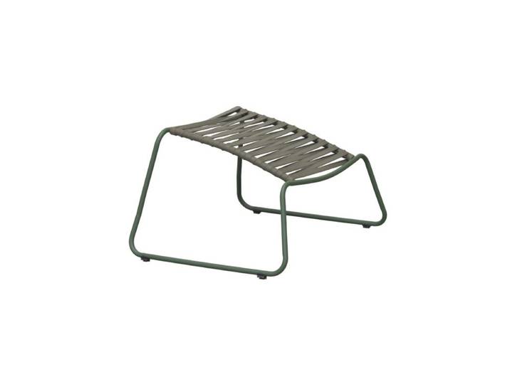 Liadomo Atina Loungehocker - Gestell Edelstahl dunkelgrün Sitz Rope oliv Organic Modern, Trendig &amp; bunt