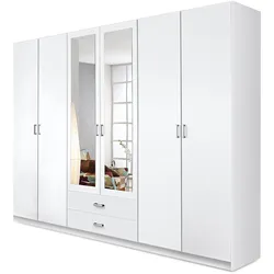 Kleiderschrank HARPER ROM (BHT 271x212x54 cm) - weiß - BHT 271x212x54 cm