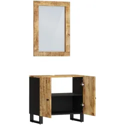 vidaXL, Badmöbelset, 2-tlg. Badmöbel-Set