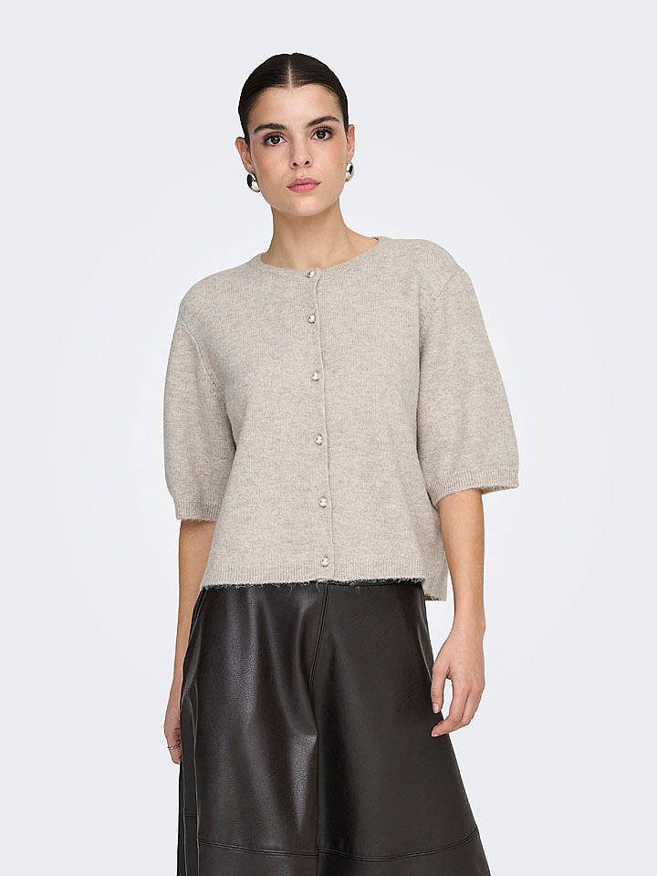 JDY Cardigan "Rue Life" in Beige - XL